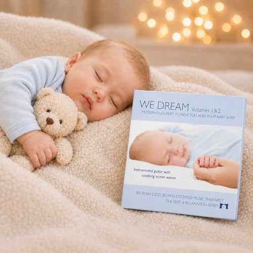Image of 2-Disc Lullaby CD Set - We Dream: Volumes 1 and 2 - Helps You and Your Baby Fall Asleep - Soothing Music with White Noise