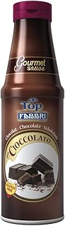 Fabbri Chocolate Gourmet Sauce for Gelato, Ice Cream & Desserts - Made in Italy, Gluten-Free, 33.5oz Squeeze Bottle