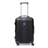 Offizielles Lizenzprodukt. NFL Dallas Cowboys Round-Tripper zweifarbiges Hardcase Gepäckspinner