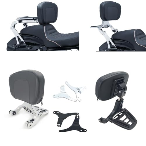 Coussin Dossier Moto Passager Conducteur pour Modèle Touring Road King 1998-2008 - 2