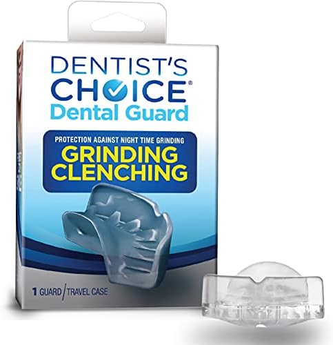 Dentist's Choice Dental Guard - Best Oral Appliance 4 Bruxism & Clenching - Nighttime moldable Front Tooth Custom Anti Teeth Grinding Night Protector - Professional Slim-fit Bruxing Mouth Bite Splint