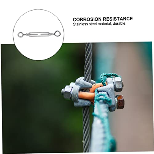 Tensor de cable ajustable ojo y ojo de acero inoxidable miniatura 6