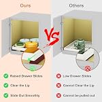 Pull out Cabinet Organizer,11"-16"W,17"-24"D,Expandable,Adhesive - Image 3