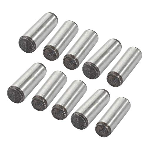 Ruilogod 10 Stück 8mm End Durchmesser 30mm Länge GB117 Carbon Steel Taper Pin