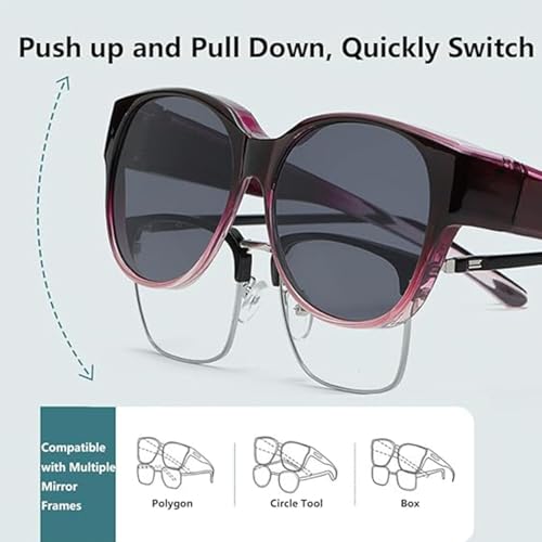 Filterseed Sunglasses, 2025 New Filterseed Polarized Sunglasses Women, Uv400 Protection Trendy Round Cat-Eye Sunglassess 5