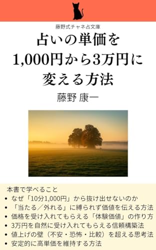 占いの単価を1,000円から3万円に変える方法 (藤野式チャネ占文庫)