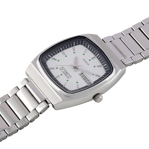 Image of HMT Nass 11 White Color|1 Year Manufacturer Warranty|Water Resistant, Analogue, Men