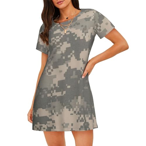 Chemise de nuit légère contre la chaleur nocturne | Confort camouflage
