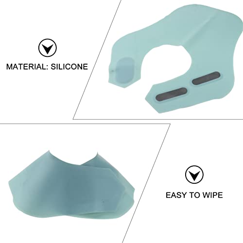 3 Pecas Capa De Corte De Silicone Mantém Capa De Corte De Cabelo De Silicone Xale De Cabeleireiro Ja