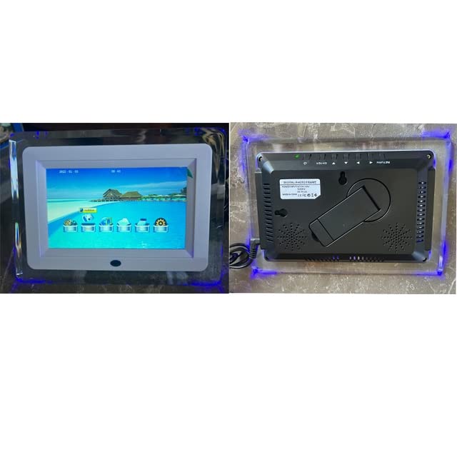 Amazon | 電子フレーム 7 インチ HD 電子フォト アルバム デジタル