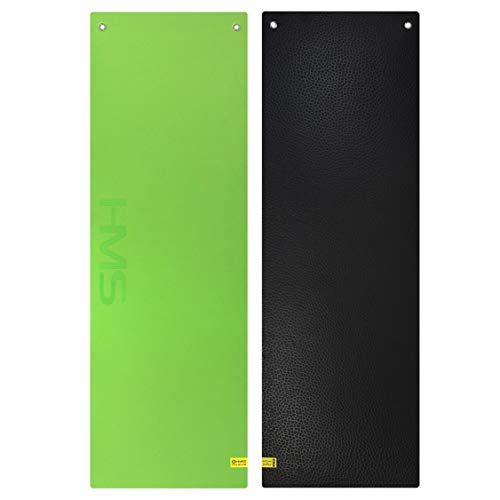 HMS MFK03 Premium Professional Fitness Mat Green