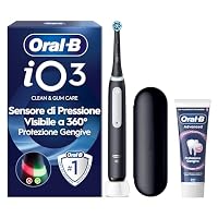 Oral-B iO 3 Spazzolino Elettrico con Custodia e Dentifricio