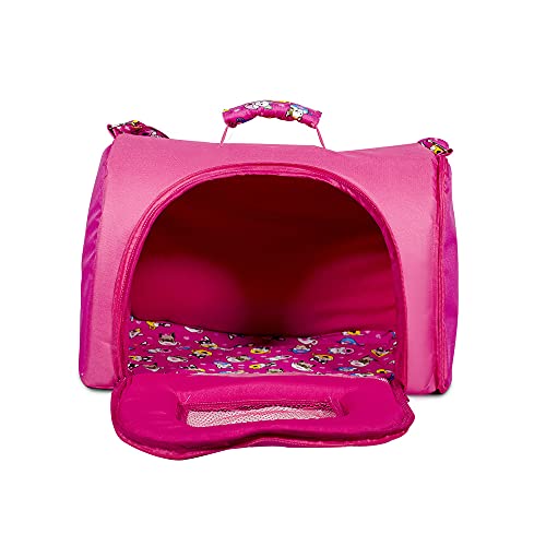 MY PET BRASIL Bolsa Luxo Transporte Para Cachorros M Bolsa Para Pet Lavável E Confortável Cama Para