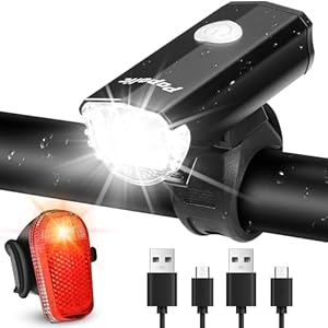 Popolic Fahrradlicht Set StVZO-30/15 LUX