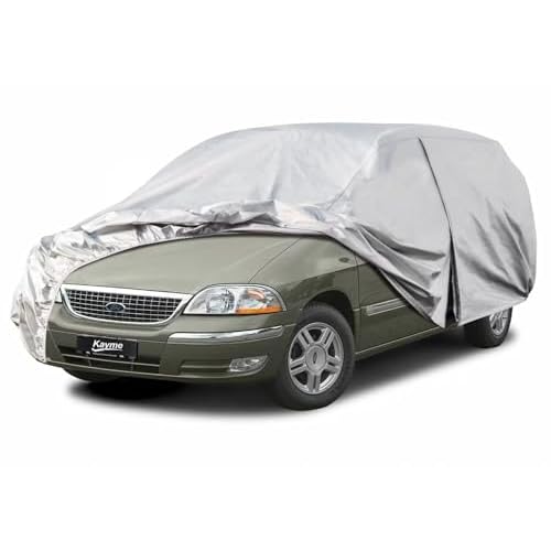 Kayme Waterproof Heavy Duty Car Cover for BMW 3-Series 2013-2026 | Thick & soft material, 180G non-woven fabric, cotton liner protects car paint, anti sun/UV/rain/snow/dirt, storage Bag