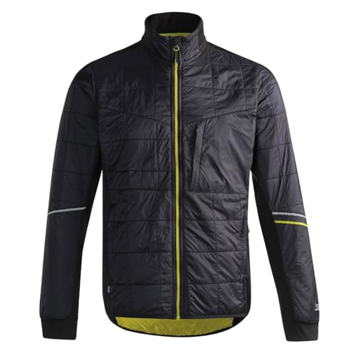 Swix Mayen Mens Quilted Jacket, Color: Black, Size: L, 252611-10000-L