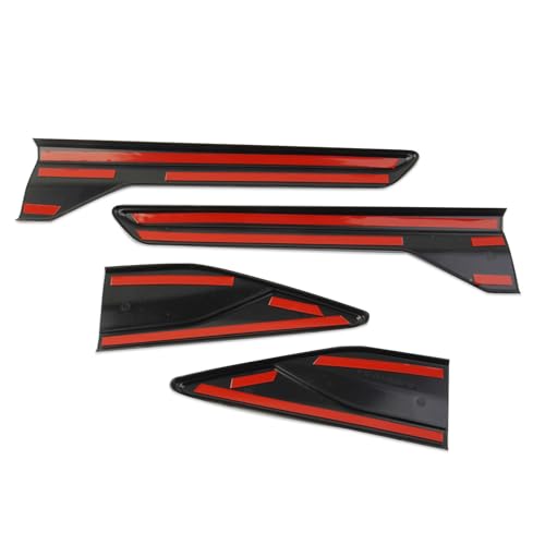 Image of Side Body Emblem Cover Trims Accessories for 2024-2026 KIA Sorento (Glossy Black)