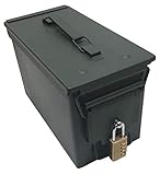 Case Club New .50 Cal Ammo Can with Pre-Installed Locking Hardware