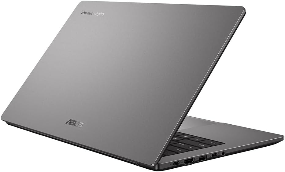 ASUS Chromebook Plus 14 CX1405CTA keyboard and design