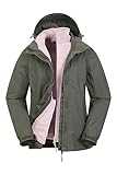 jacke mit fleece innenjacke damen Verschweißte Nähte - Alle Nähte sind verschweißt, um diesen Artikel vollständig wasserdicht zu machen.