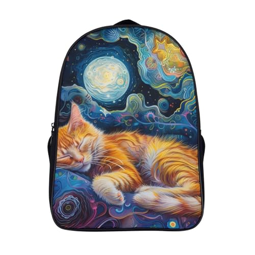 Kids backpacks animé Kitten contre les cahiers cornés pour écoliers du primaire