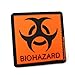 Biohazard PVC Tactical Morale Patch | Funny and Practical! Great for Tactical Diaper Bags!