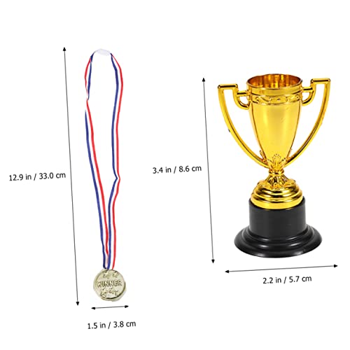 CLISPEED 36 Pçs Troféu De Torneio Troféu De Futebol Troféus Lembrancinhas De Festa De Beisebol Supri