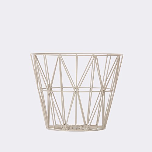 ferm LIVING ファームリビング ワイヤーバスケット S ブラス 真鍮