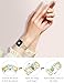 Wearlizer Compatible with Apple Watch Bands 41/40/38/44/45/46/49/42mm Women, Dressy Fancy Metal Chain Pretty Strap Designer Gold Silver Bracelet for iWatch Series 11 10 9 8 7 6 5 4 3 SE/Ultra 3 2 1