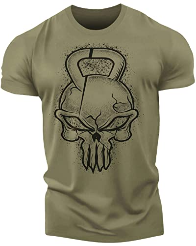 Gym Reaper Workout Shirt for Men Funny Gym Motivational Sayings T-Shirt