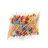 【Múltiples usos】Se puede aplicar para frutas, sándwiches, aperitivos, cupcakes, pasteles, aperitivos, tapas, sándwiches, productos enlatados y muchos otros propósitos, también como suministros de fiesta para palos de decoración de cóctel, agitadores o palitos de swizzle, palillos de comida para dedos, palillos de comida bento, palillos de comida de buffet, palitos de canapé, etc.