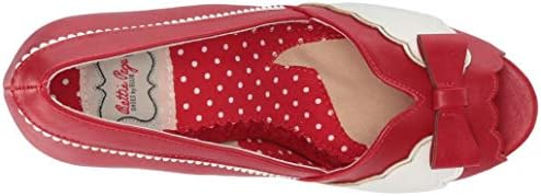 Bettie Page BP403-MARGIE Pump, red, 11 M US | Image 4