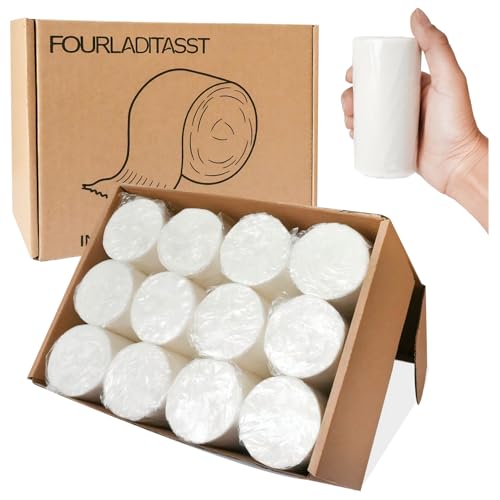 6 Pack Camp Travel Toilet Paper Portable 4-Ply Camping Toilet To Go Tissue