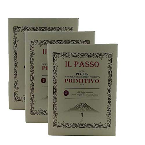 Rotwein Italien Primitivo Il Passo Puglia Bag in Box trocken (3x5,0L)