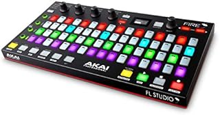 AKAI Professional Fire (Controller Only) - USB MIDI Controller for FL Studio with 64 pad RGB Clip/ Drum Pad Matrix