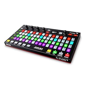 AKAI Professional Fire (alleen controller) – USB MIDI controller voor FL Studio met 64 pad RGB Clip / Drum Pad Matrix