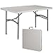 Goplus® 5' Folding Table Portable Plastic Indoor Outdoor Picnic Party Dining Camp Tables