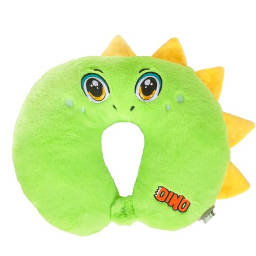 YOYTOO Travel Neck Pillow for Kids Adult Cute Soft Plush Memory Foam Airplane Neck Pillow for Traveling Animal Flight Pillow Head Rest Neck Support for Cars Long Flights