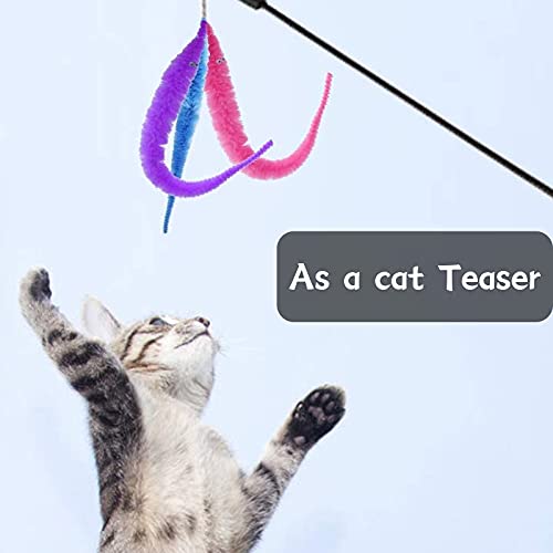 Magic Worms Toys,9 Inch Soft And Comfortable Polyester Fiber Wiggly Worms Fuzzy Worm Toys,Use For Holiday Decorations, Halloween Decorations, Christmas Decorations, Birthday Parties, Becoming #TOP4