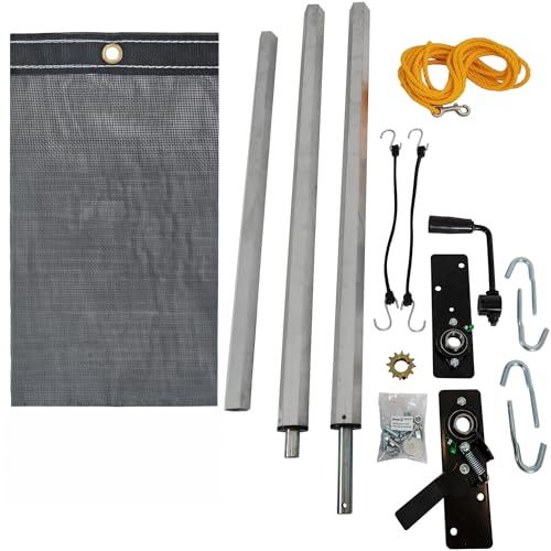 Buyers Products DTR7512 - Kit de Lona Enrollable para camión volquete de 7.5 x 12 pies