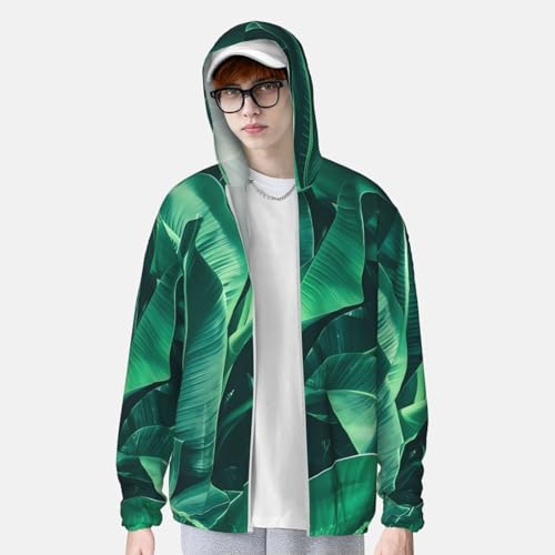 Veste à capuche tropicale pour vos soirées d'été et vos sorties décontractées en ville - 4
