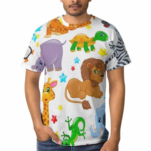T-shirt manches courtes imprimé pingouin pour les sorties d'été