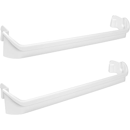 Amazon.com: 240534901 (2pack) Door Shelf Rack Bar Compatible with ...