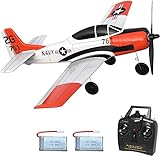 [Xpilot Stabilisierungssystem Easy to Fly] Xpilot Gyro-Stabilisator ultra stabile Selbststabilisierung des Gyro-Systems. Leistungsstarkes übergradiges Motorsystem ermöglicht eine einfache Steuerung beim Aerobatik-Flugen. Es ist eine großartige ferngesteuerte Flugzeuge für Anfänger, Erwachsene.