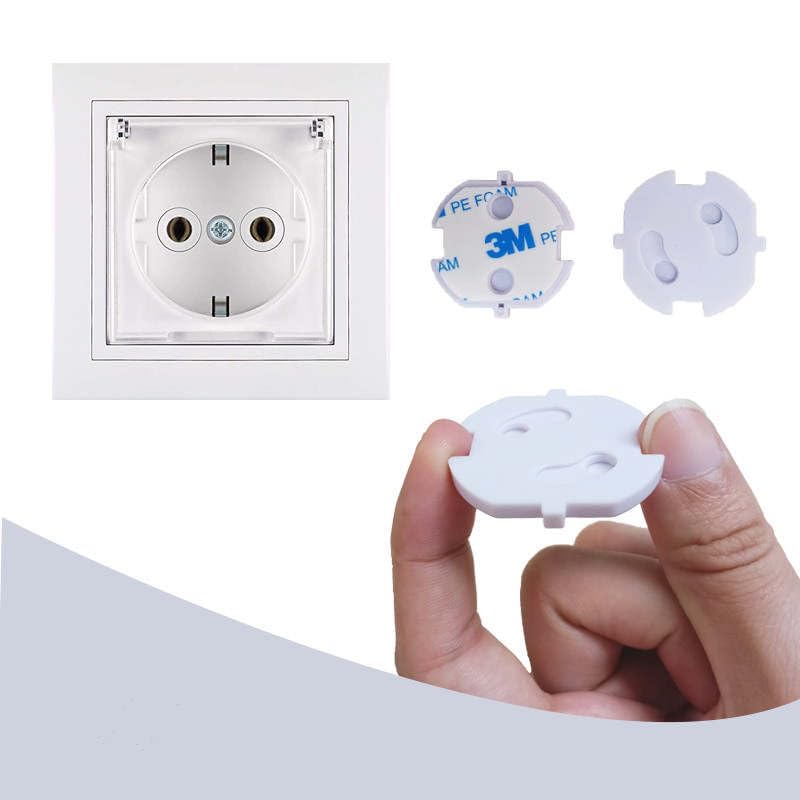 JaBranDo - Child safety lock for sockets (20 pieces) - Children's socket protection easy to install - Safety for babies and toddlers - Image 3