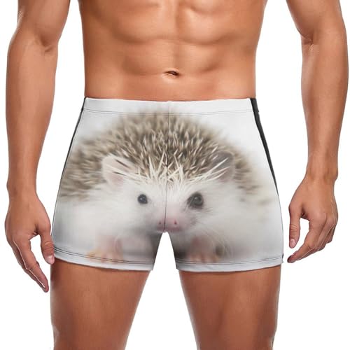 Boxer de bain homme hérisson pour vos vacances à la plage et piscine