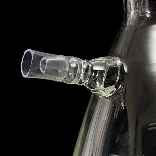 500Ml 24/29 Laboratoire Filtrant Verre Adaptateur De Tuyau De Bouteille De Fiole De 10Mm