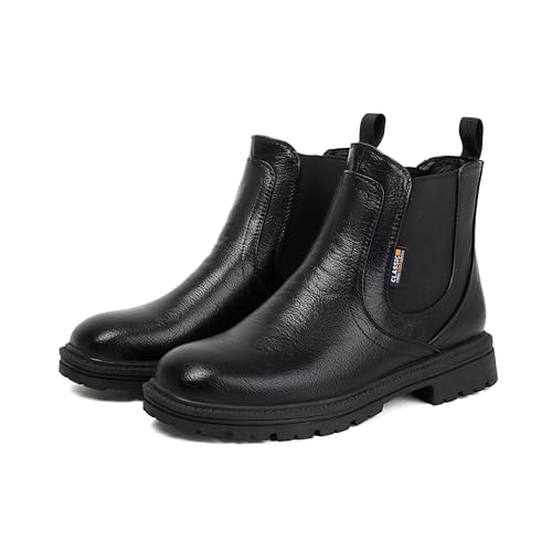 Best Cheap Men's Chelsea Boots: Stylish & Affordable Picks 12 Jiamolen Mens Chelsea Boots Men Ankle Boots Slip on Boots for Men Casual Dress Boots