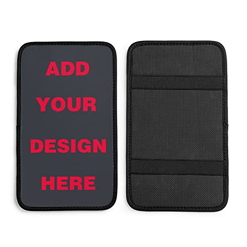 Sdfgh Custom Auto Center Console Pad Car Armrest Cushion, Personalized Add Your Image Text Logo Automatic Center Console Pad Cover Universal Car Accessories,One Size