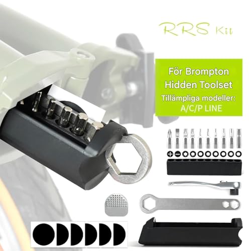 Boîte à outils portable pour réparation de tubes et vélos - 7